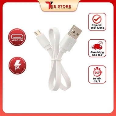 Dây sạc Micro USB 20cm 2A cho pin dự phòng, loa Bluetooth, quạt mini - DS20CM 7.998 VND 2