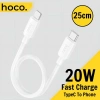 Dây sạc nhanh 20W Hoco 25cm 0.25m - sạc pin dự phòng tiện lợi, giảm giá 54k