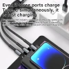 Dây sạc tự ngắt 3 trong 1 100W 6A - Micro USB, Type C, sạc nhanh, giá 20.500₫ 8