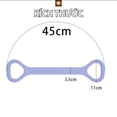 Dây Số 8 Silicon Kháng Lực Đa Năng – Kéo Mở Vai, Tập Gym, Yoga, Tay, Mông – Giá 55.000 VND