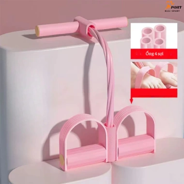 Dây Tập Bụng 4-6 Ống Cao Su Đàn Hồi Kháng Lực – Yoga Tại Nhà, Giảm Mỡ Bụng, Săn Chắc 35k 9