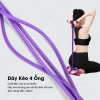 Dây tập bụng đàn hồi kháng lực 4 và 6 ống cao su - tập tại nhà chỉ 49.000đ giảm 9.800đ 6