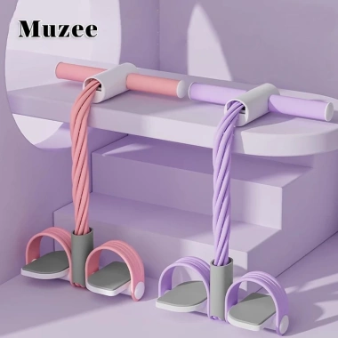 Dây Tập Bụng MUZEE 6 Ống Cao Su Kháng Lực - Tummy Trimmer Tập Gym Tại Nhà 99.000₫