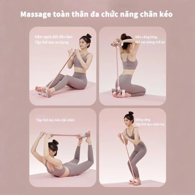 Dây Tập Bụng MUZEE 6 Ống Cao Su Kháng Lực - Tummy Trimmer Tập Gym Tại Nhà 99.000₫ 6