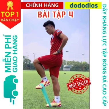 Dây Tập Sút Đa Bóng Đàn Hồi Kháng Lực Cao Cấp Dododios Giá Ưu Đãi 99.000₫