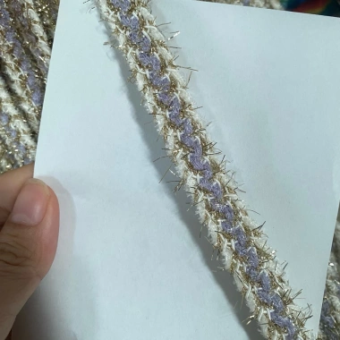 Dây tết dây xù 5m - Trang trí áo dạ, váy, nơ, kẹp tóc, túi xách - Chỉ 59.000₫