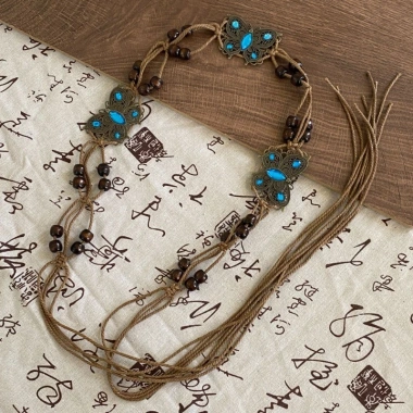 Dây thắt lưng Bohemian Retro nữ Hàn Quốc - phong cách mới, giảm còn 44.308₫ 10 Dây thắt lưng Bohemian Retro nữ Hàn Quốc - phong cách mới, giảm còn 44.308₫ 10