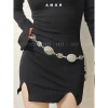 Dây thắt lưng bướm kim loại bạc phong cách boho cổ điển cho nữ đi váy - nhẹ 6