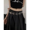 Dây thắt lưng bướm kim loại bạc phong cách boho cổ điển cho nữ đi váy - nhẹ 8