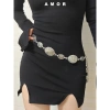 Dây thắt lưng bướm kim loại bạc phong cách boho cổ điển cho nữ đi váy - nhẹ 10