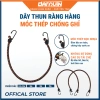 Dây thun ràng hàng DARAVIN móc thép phi 8 dài 0.6-5m - Ràng balo, vali du lịch tiện lợi, an toàn