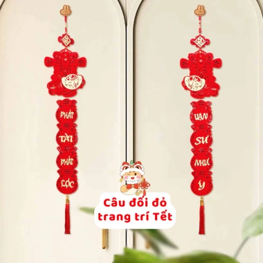 Dây treo Thần Tài may mắn - Trang trí Tết Nguyên Đán 2.026, chúc mừng năm mới, giá ưu đãi 32.000₫ 3