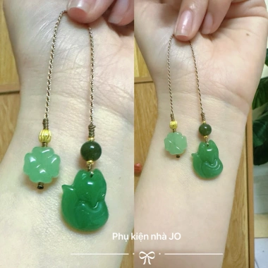 Dây treo trang trí điện thoại cỏ bốn lá – May mắn, phong cách, chỉ 35.000đ