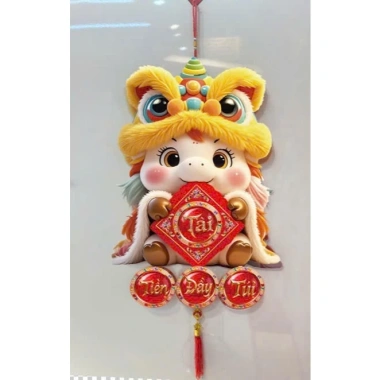Dây treo trang trí Tết nhựa 6D mới Decor Tết Bình Ngọ 2.026 - Giá chỉ 29.000đ