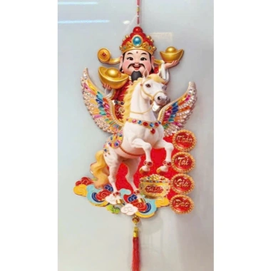 Dây treo trang trí Tết nhựa 6D mới Decor Tết Bình Ngọ 2.026 - Giá chỉ 29.000đ 7 Dây treo trang trí Tết nhựa 6D mới Decor Tết Bình Ngọ 2.026 - Giá chỉ 29.000đ 7