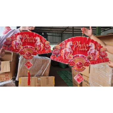 Dây treo trang trí Tết nhựa 6D mới Decor Tết Bình Ngọ 2.026 - Giá chỉ 29.000đ
