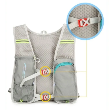 Daypack MIN-TAN xe đạp & leo núi - Ba lô phản quang, chống nước, siêu nhẹ, thoáng khí, unisex