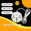 DCTEK T26/T27/T28 Ổ cắm du lịch 2m 2 lỗ, cổng sạc 12W - Tiện lợi, giá 170.000₫ 2