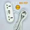 DCTEK T26/T27/T28 Ổ cắm du lịch 2m 2 lỗ, cổng sạc 12W - Tiện lợi, giá 170.000₫ 7