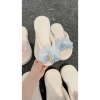 Đế cao 4cm Dép xỏ ngón hoa lan cánh xoăn siêu xinh, đi biển hot 2.025 115k 3
