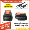 Đế chuyển chân pin Makita sang USB, 2 đầu sạc nhanh, tương thích đa dạng, giá ưu đãi 195k