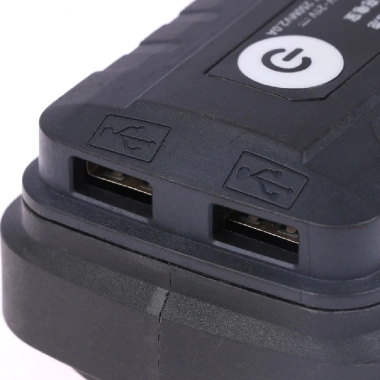 Đế chuyển pin Makita 18V sang USB 5V có đèn LED sạc điện thoại - HCM 24H 7
