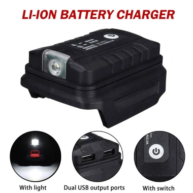 Đế chuyển pin Makita 18V sang USB 5V có đèn LED sạc điện thoại - HCM 24H 10