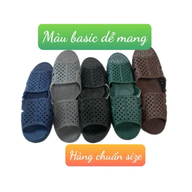 Đế dày 3cm Dép tổ ong mềm dẻo, đế gai chống trơn trượt, dùng trong nhà, khách sạn, spa - size chuẩn