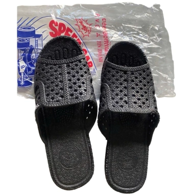 Đế dày 3cm Dép tổ ong mềm dẻo, đế gai chống trơn trượt, dùng trong nhà, khách sạn, spa - size chuẩn