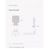 Đế Đứng 180° Gấp Đa Chức Năng cho Điện Thoại & Máy Tính Để Bàn - Giá 80k 8
