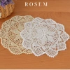 Đế lót bình hoa ren cotton 25cm - Miếng lót lọ hoa, phụ kiện chụp ảnh, giá 35k 9