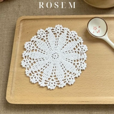 Đế lót bình hoa ren cotton 25cm - Miếng lót lọ hoa, phụ kiện chụp ảnh, giá 35k 10 Đế lót bình hoa ren cotton 25cm - Miếng lót lọ hoa, phụ kiện chụp ảnh, giá 35k 10