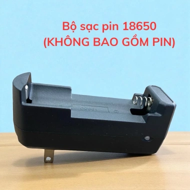 Đế sạc 101A cho pin Li-ion 18.650 - Đèn báo xanh đỏ, lộn đầu vẫn sạc, 35.000 VND