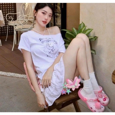 Dé sục classic loopy nữ hồng đúc nguyên khối - tặng charm y hình, chỉ 399.000₫