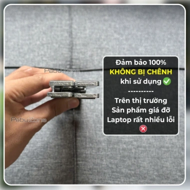 Đế tản nhiệt & giá đỡ laptop hợp kim nhôm gấp gọn, chỉnh độ cao, phù hợp MacBook 16 inch - 83.938 VND 4
