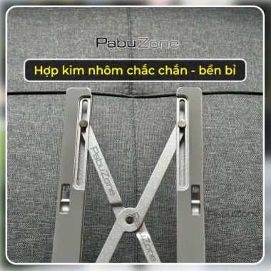Đế tản nhiệt & giá đỡ laptop hợp kim nhôm gấp gọn, chỉnh độ cao, phù hợp MacBook 16 inch - 83.938 VND 5