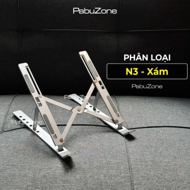 Đế tản nhiệt & giá đỡ laptop hợp kim nhôm gấp gọn, chỉnh độ cao, phù hợp MacBook 16 inch - 83.938 VND 10