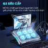 Đế tản nhiệt laptop SIDOTECH Q3-PRO 6 quạt gaming - Giá đỡ MacBook, kệ làm mát chống ồn LED, giảm còn 308.000₫