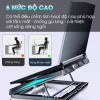 Đế tản nhiệt laptop SIDOTECH Q3-PRO 6 quạt gaming - Giá đỡ MacBook, kệ làm mát chống ồn LED, giảm còn 308.000₫ 5