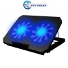 Đế tản nhiệt laptop ZTU SMART R2 hai quạt siêu mát, hỗ trợ 14‑17 inch, giá 136.000đ