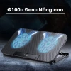 Đế tản nhiệt SIDOTECH Q100 cho laptop - Làm mát nhanh, LED, quạt chống ồn 4 mức 10
