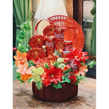 Đế trụ lưới bao bố Loại 1 trang trí mâm quả, mâm lộc - giá chỉ 44.000 VND 2