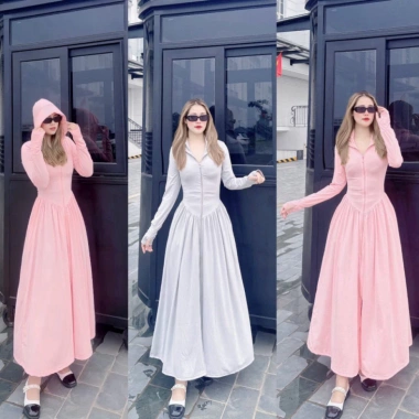 Deal Chào Hè Áo váy chống nắng xoè thun lạnh ôm mát - GU Clothes chỉ 139k