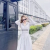 Deal Chào Hè Áo váy chống nắng xoè thun lạnh ôm mát - GU Clothes chỉ 139k 5