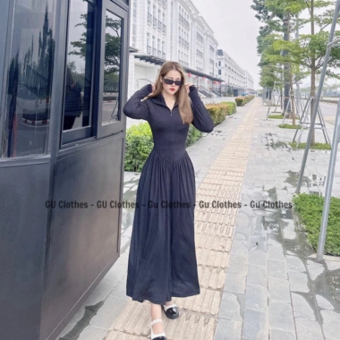 Deal Chào Hè Áo váy chống nắng xoè thun lạnh ôm mát - GU Clothes chỉ 139k