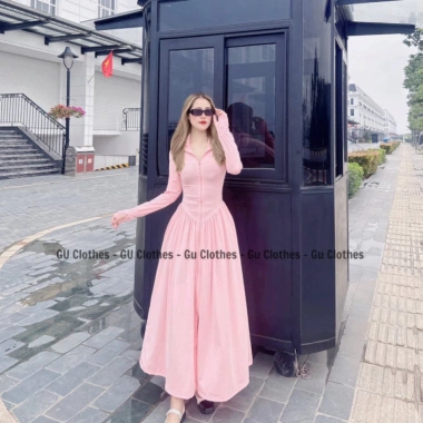 Deal Chào Hè Áo váy chống nắng xoè thun lạnh ôm mát - GU Clothes chỉ 139k