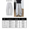 Deal mở bán quần nỉ 2 da rộng ống cong DAGUL nam nữ, dây thừng cách điệu, mềm mịn không bai xù - chỉ 109k 2