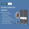 Deal mở bán Tủ sấy quần áo Yasuky YK-160 1.500W màu xám - Giá chỉ 950.000₫ 2