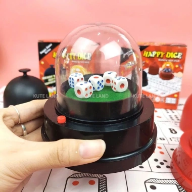 Deal Sốc Đồ Chơi Máy Lắc Bầu Cua Tôm Cá Xí Ngầu Nhựa Tự Động và Bàn Giấy Giải Trí Giá 67.000₫ 2