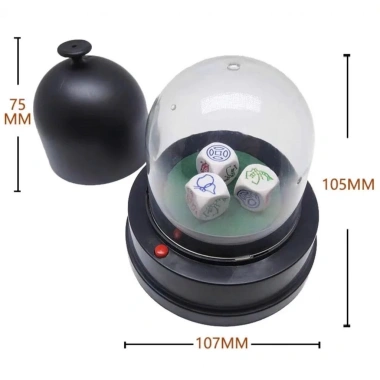 Deal Sốc Đồ Chơi Máy Lắc Bầu Cua Tôm Cá Xí Ngầu Nhựa Tự Động và Bàn Giấy Giải Trí Giá 67.000₫ 8